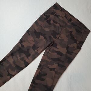 Lululemon 8 Swift Speed High-Rise Tight 28" Heritage 365 Camo Brown Earth Multi